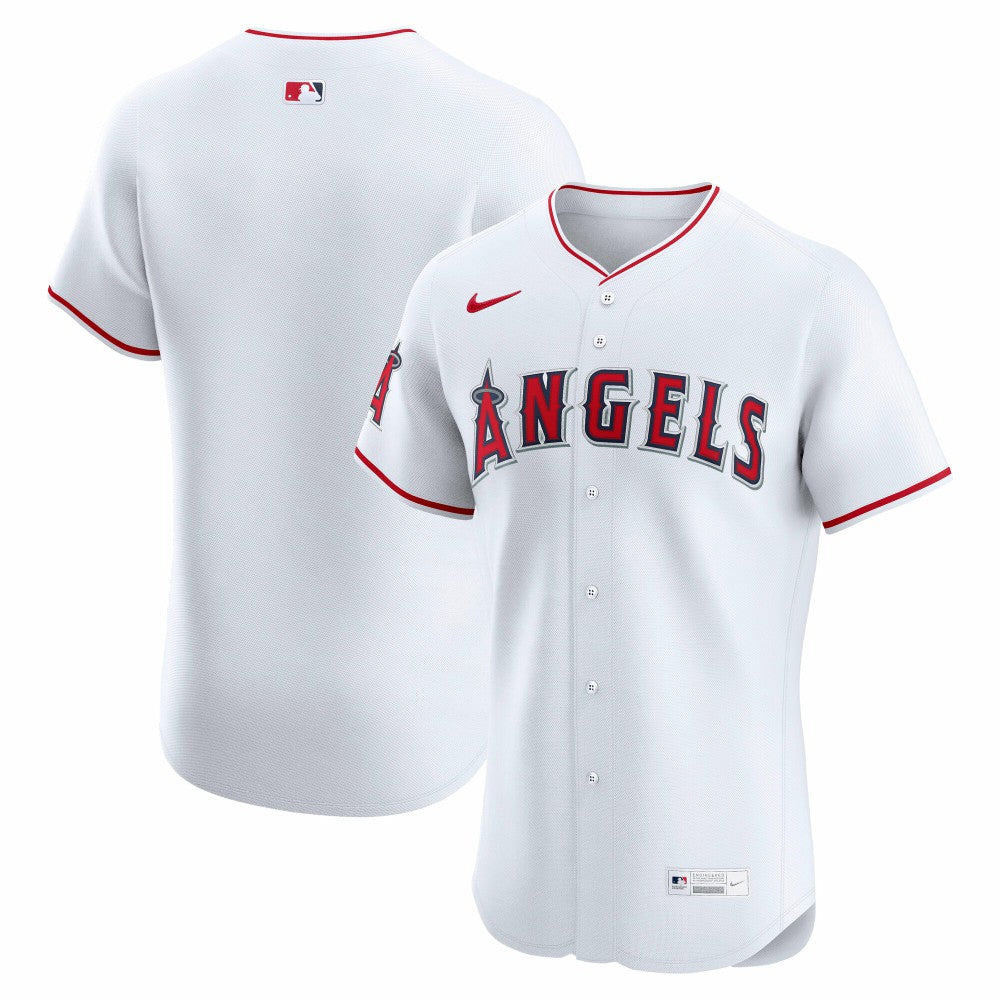 MLB Los Angeles Angels Nike Home Elite Jersey - White