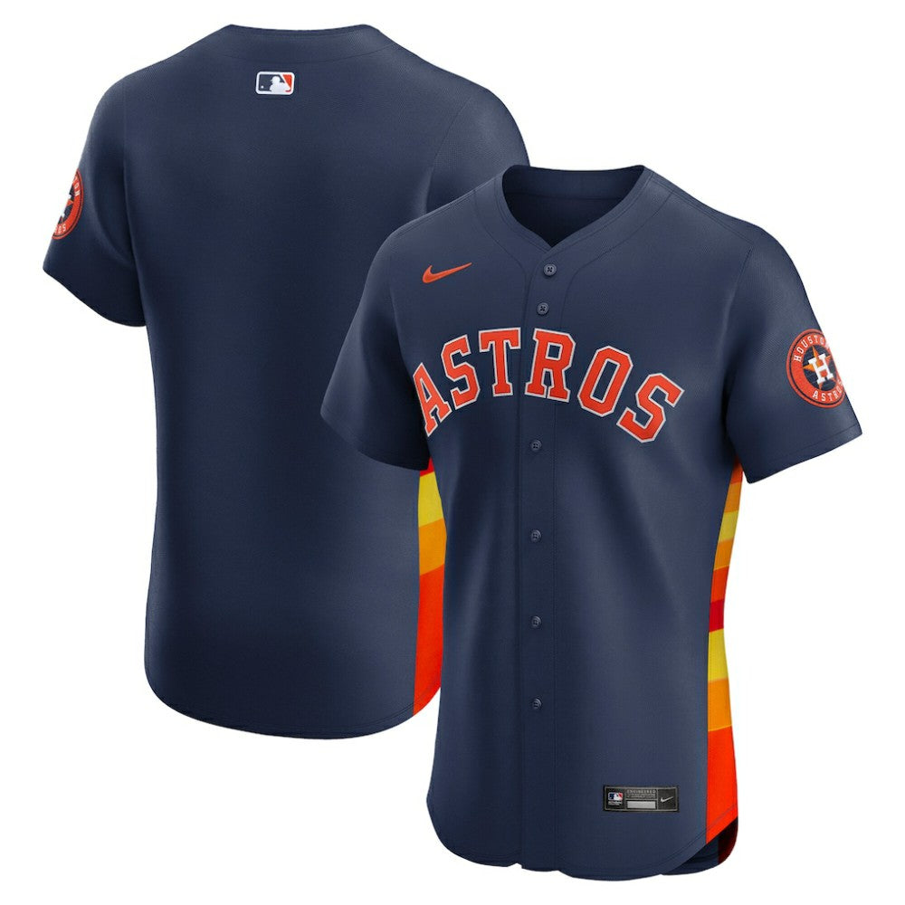 MLB Houston Astros Nike Alternate 2 Elite Jersey - Navy
