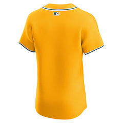 MLB Athletics Nike Alternate 2 Elite Jersey - Gold