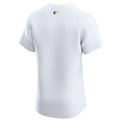 MLB Athletics Nike Home Elite Jersey - White