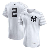 MLB Derek Jeter New York Yankees Nike Home Elite Player Jersey - White
