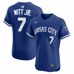 MLB Bobby Witt Jr. Kansas City Royals Nike Alternate 2 Elite Player Jersey - Royal