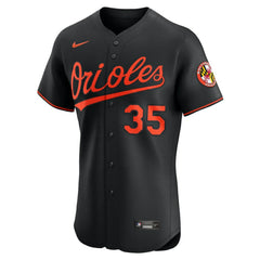 MLB Adley Rutschman Baltimore Orioles Nike Alternate Elite Jersey - Black