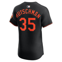 MLB Adley Rutschman Baltimore Orioles Nike Alternate Elite Jersey - Black