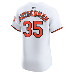 MLB Adley Rutschman Baltimore Orioles Nike Home Elite Jersey - White
