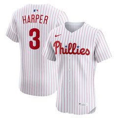 MLB Bryce Harper Philadelphia Phillies Nike Home Elite Jersey - White