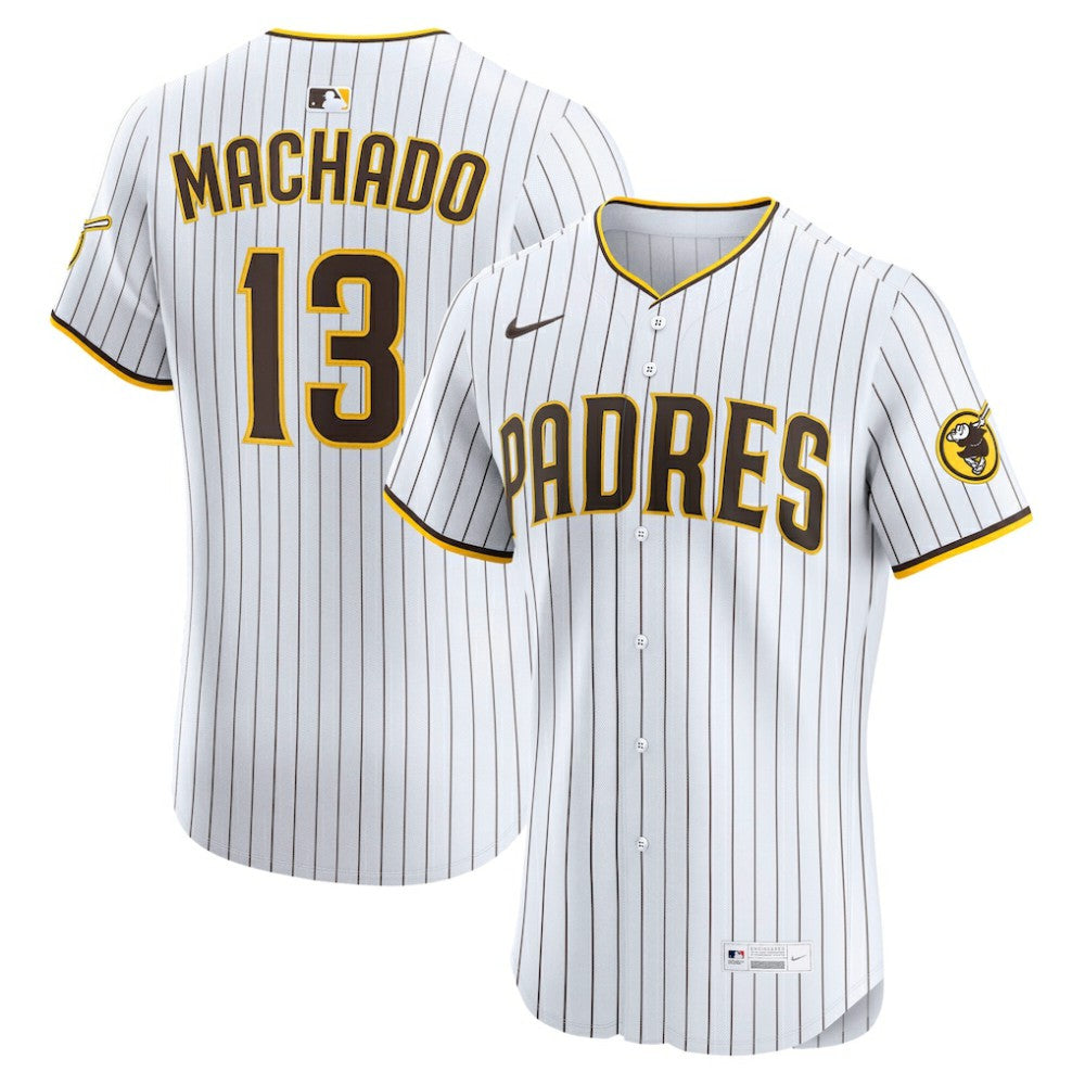 MLB Manny Machado San Diego Padres Nike Home Elite Player Jersey - White