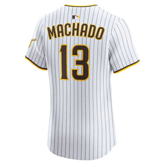 MLB Manny Machado San Diego Padres Nike Home Elite Player Jersey - White