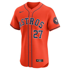 MLB Jose Altuve Houston Astros Nike Alternate Elite Player Jersey - Orange
