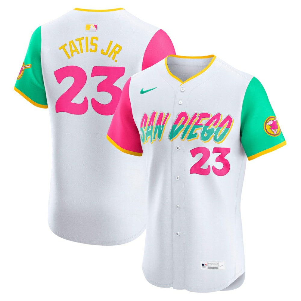 MLB Fernando Tatis Jr. San Diego Padres Nike City Connect Elite Jersey - White