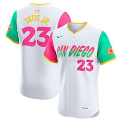 MLB Fernando Tatis Jr. San Diego Padres Nike City Connect Elite Jersey - White