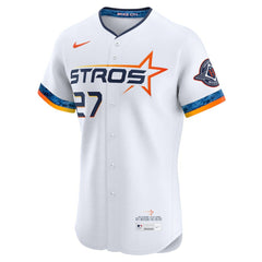 MLB Jose Altuve Houston Astros Nike 2025 City Connect Elite Player Jersey - White