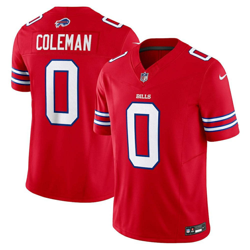 NFL Keon Coleman Buffalo Bills Alternate Vapor F.U.S.E. Limited Jersey - Red