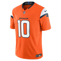 NFL Bo Nix Denver Broncos Vapor F.U.S.E. Limited Jersey - Orange