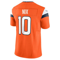 NFL Bo Nix Denver Broncos Vapor F.U.S.E. Limited Jersey - Orange