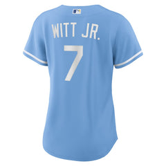 MLB Bobby Witt Jr. Kansas City Royals Nike Women's Alternate Replica Player Jersey - Light Blue