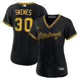 MLB Paul Skenes Pittsburgh Pirates Nike Women's Alternate Replica Player Jersey - Black