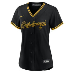 MLB Paul Skenes Pittsburgh Pirates Nike Women's Alternate Replica Player Jersey - Black
