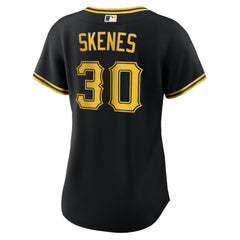 MLB Paul Skenes Pittsburgh Pirates Nike Women's Alternate Replica Player Jersey - Black