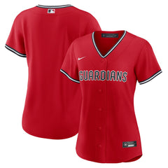 MLB Cleveland Guardians Nike Women's Alternate 2 Replica Jersey - Red