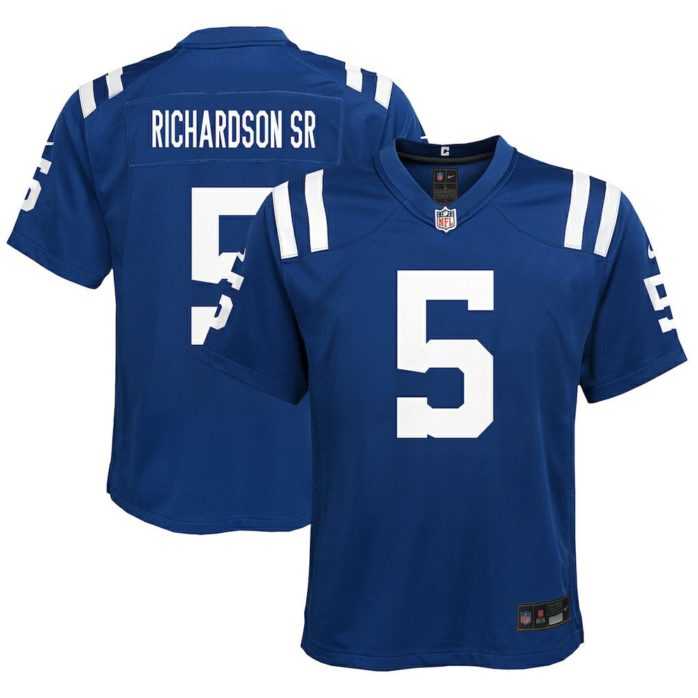 NFL Anthony Richardson Sr. Indianapolis Colts Youth Game Jersey - Royal