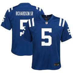 NFL Anthony Richardson Sr. Indianapolis Colts Youth Game Jersey - Royal