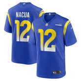 NFL Puka Nacua Los Angeles Rams Youth Game Jersey - Royal