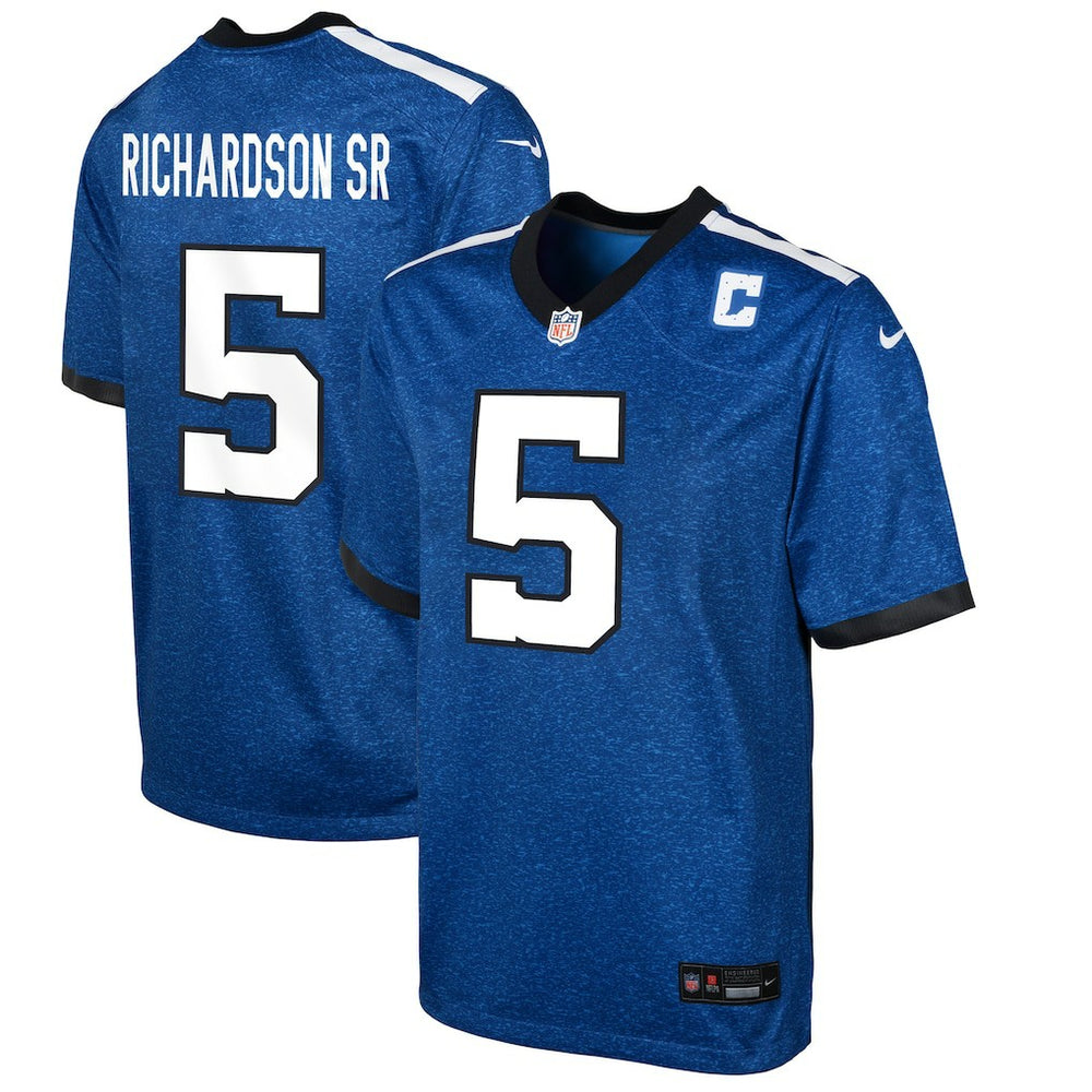NFL Anthony Richardson Sr. Indianapolis Colts Youth Game Jersey - Royal