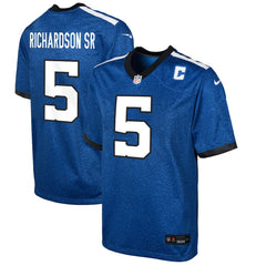 NFL Anthony Richardson Sr. Indianapolis Colts Youth Game Jersey - Royal