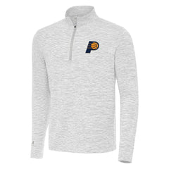 Indiana Pacers Antigua Cause Quarter-Zip Top Gray