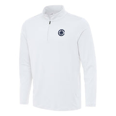 LA Clippers Antigua Reprocess Quarter-Zip Top White