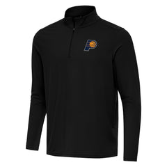 Indiana Pacers Antigua Intent Quarter-Zip Top Black