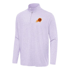 Phoenix Suns Antigua Hunk Quarter-Zip Top Lavender