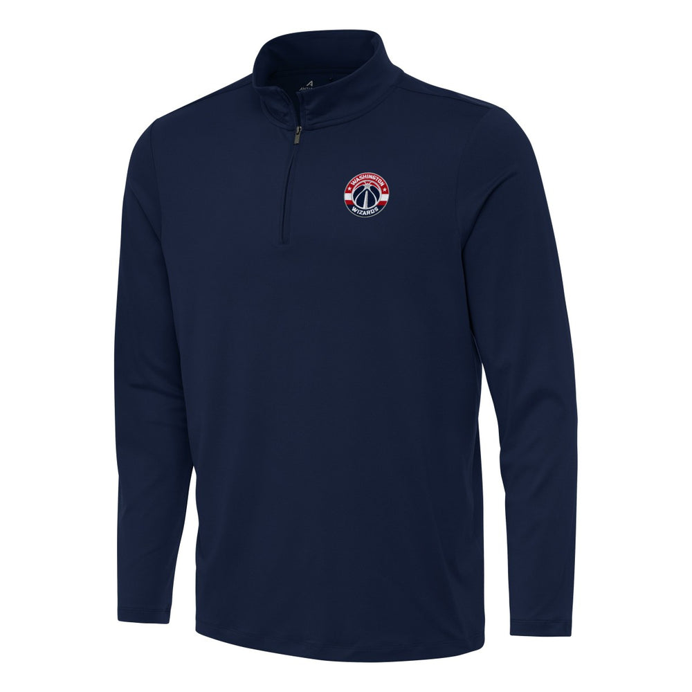 Washington Wizards Antigua Reprocess Quarter-Zip Top Navy