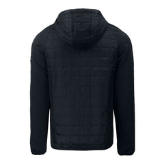 Cleveland Browns Cutter & Buck Rainier Primaloft Eco Full-Zip Hoodie Hybrid Jacket Black