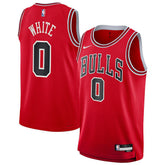 NBA Coby White Chicago Bulls Youth Swingman Jersey sale - Red sale - Icon Edition cheap