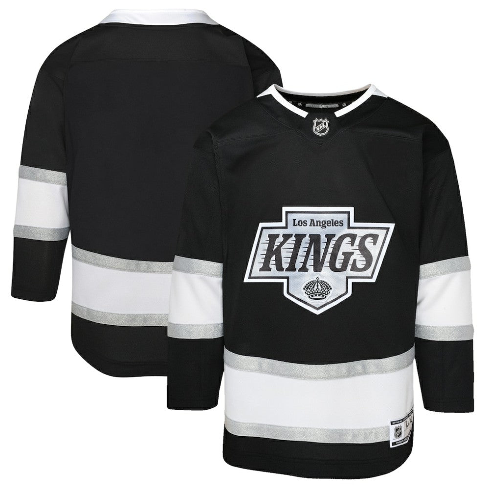NHL Los Angeles Kings Youth Home Premier Jersey - Black