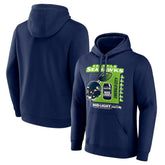 Seattle Seahawks Bud Light Pullover Hoodie Navy