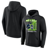 Seattle Seahawks Bud Light Pullover Hoodie Black