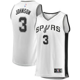 NBA Keldon Johnson San Antonio Spurs Fast Break Association Jersey - White