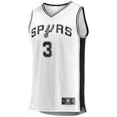 NBA Keldon Johnson San Antonio Spurs Fast Break Association Jersey - White