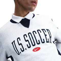 USMNT Standard Issue Pullover Sweatshirt Heather Gray