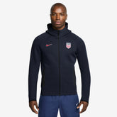USMNT Tech Fleece Full-Zip Hoodie - Navy shop