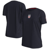 USWNT Women's Crest T-Shirt Navy