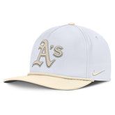 Athletics Nike Pro Performance Snapback Hat - White/Cream Hats