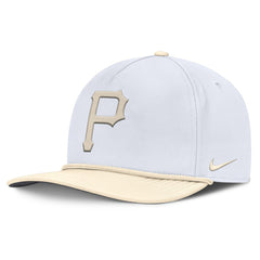Pittsburgh Pirates Nike Pro Performance Snapback Hat - White/Cream Hats