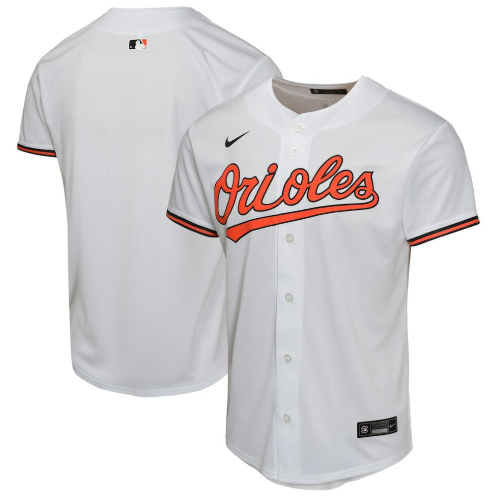 MLB Baltimore Orioles Nike Youth Home Game Jersey - White