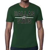 NHL Dallas Stars Starter Mesh Look Team Name T-Shirt - Kelly Green