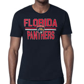 NHL Florida Panthers Starter Mesh Look Team Name T-Shirt - Navy