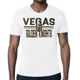 NHL Vegas Golden Knights Starter Mesh Look Team Name T-Shirt - White